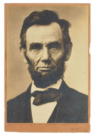 Lot #29 Abraham Lincoln Portrait