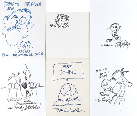 Lot #942  Cartoonists - Image 1