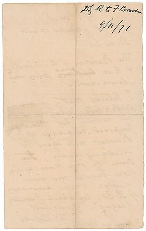 Lot #506 Dante Gabriel Rossetti Handwritten Letter Signed - Image 2