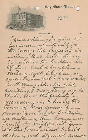 Lot #171 William F. ?Buffalo Bill? Cody: A sales pitch for Buffalo Bill's 