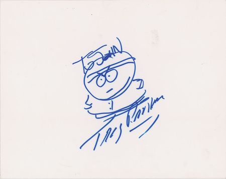Lot #770 Trey Parker Sketches - Image 2