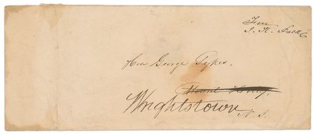 Lot #19 James K. Polk Free Frank