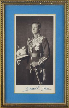 Lot #162 King Edward VIII Signed Photograph - Image 1