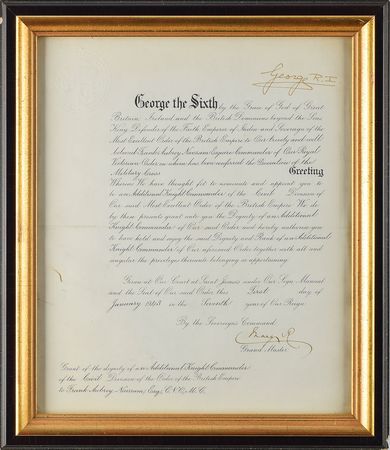 Lot #212  King George VI - Image 1