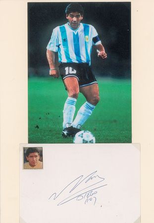 Lot #843 Pele and Diego Maradona Group Lot - Image 2