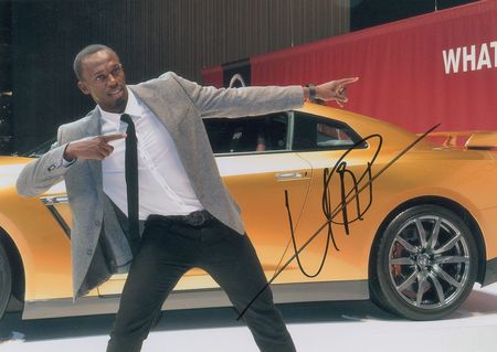 Lot #824 Usain Bolt - Image 1