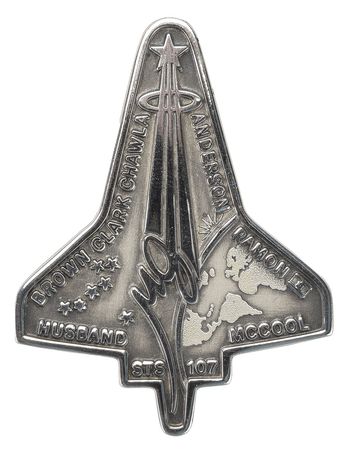 Lot #326 STS-107 Unflown Robbins Medal Robbins Medal - Image 3