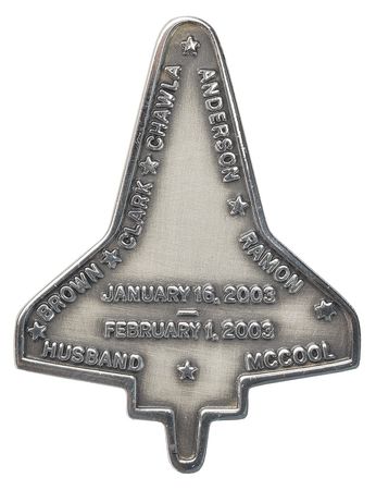 Lot #326 STS-107 Unflown Robbins Medal Robbins Medal - Image 4