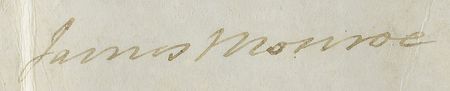 Lot #10 James Monroe: Three hundred acres awarded for wartime service 