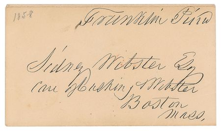Lot #26 Franklin Pierce Free Frank