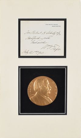 Lot #52 William H. Taft White House Card - Image 1