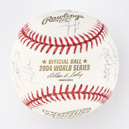 Lot #798 Boston Red Sox: 2004 Baseball - Image 1