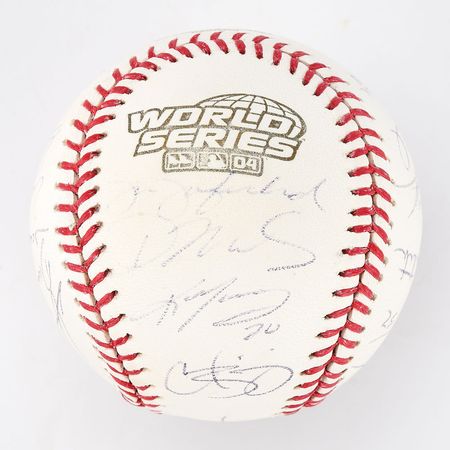 Lot #798 Boston Red Sox: 2004 Baseball - Image 5