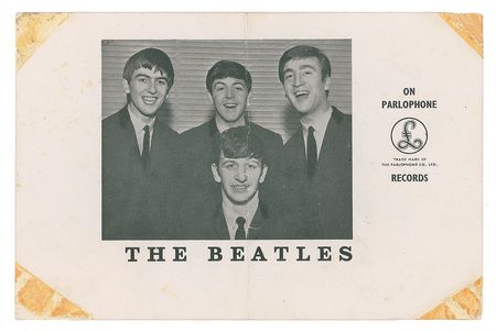 Lot #548 Beatles: Paul McCartney: Paul signs for his fellow Beatles - Image 2