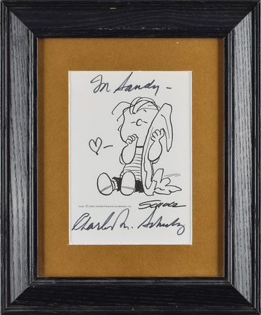 Lot #998 Charles Schulz Print - Image 1