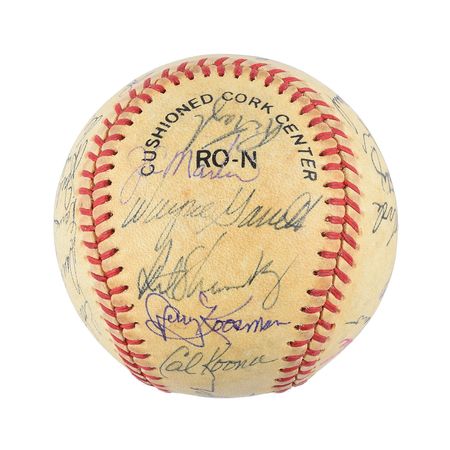 Lot #813 NY Mets: 1969 Baseball - Image 2