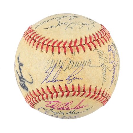 Lot #813 NY Mets: 1969 Baseball - Image 3