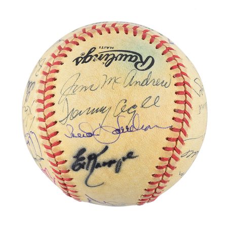 Lot #813 NY Mets: 1969 Baseball - Image 6