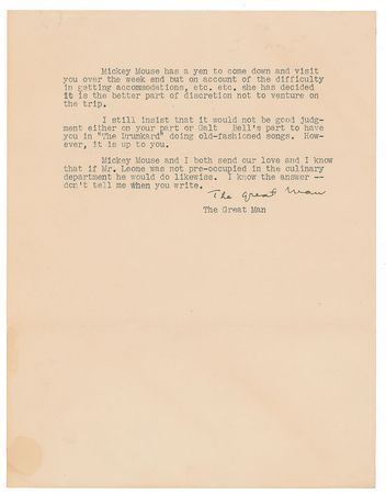 Lot #636 W. C. Fields: 
