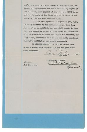 Lot #726 Mae West - Image 1