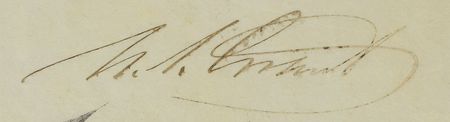 Lot #40 U. S. Grant Signed Document - Image 2