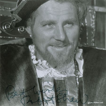Lot #710 Robert Shaw Signed Photograph - Image 1