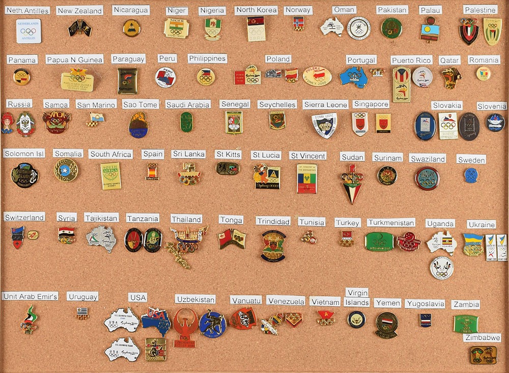 Massive Olympic Pin Collection | RR Auction