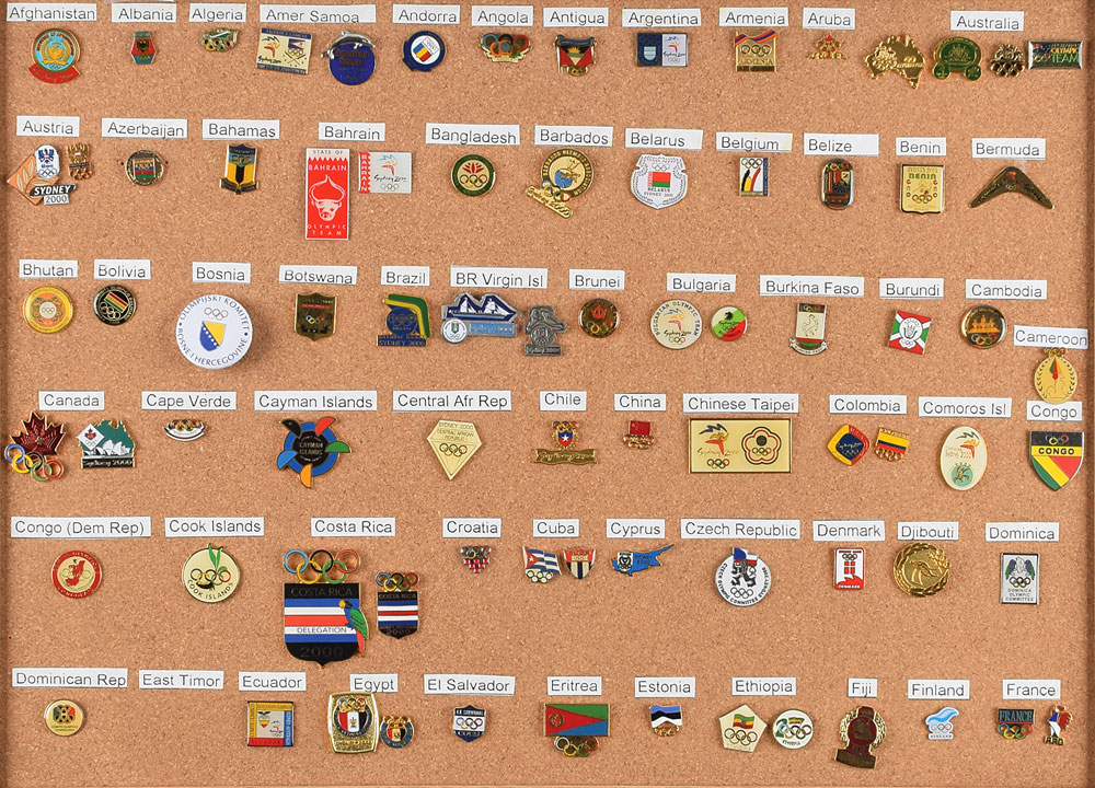 Massive Olympic Pin Collection | RR Auction