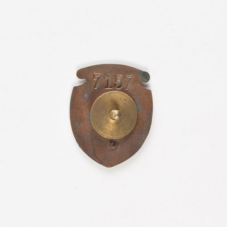 Lot #8024  Paris 1924 Summer Olympics Participation Badge - Image 2