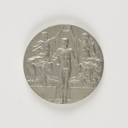 Lot #3012  Stockholm 1912 Summer Olympics Pewter
