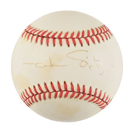 Lot #9667  Summer Olympic Athletes Signed Baseballs - Image 2