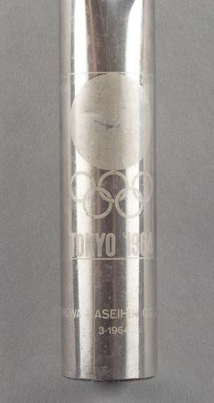 Lot #3069  Tokyo 1964 Summer Olympics Torch with Medallion and Suit - Image 8