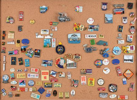 Lot #3156  Massive Olympic Pin Collection