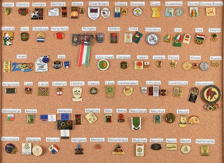 Lot #3156  Massive Olympic Pin Collection - Image 10