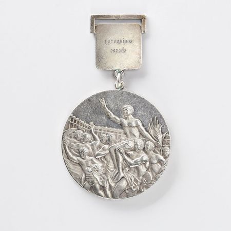 Lot #3079  Mexico City 1968 Summer Olympics Silver Winner's Medal - Image 2
