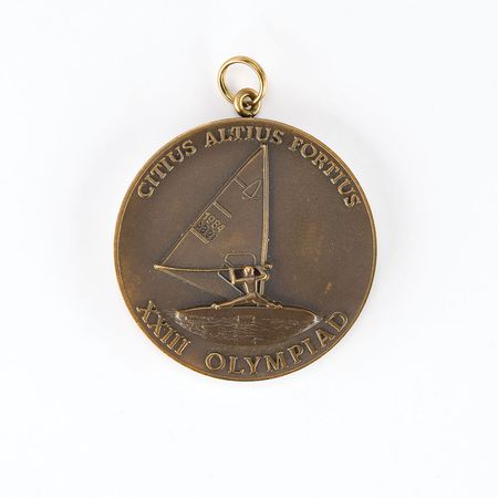 Lot #3102  Los Angeles 1984 Summer Olympics Bronze Winner's Medal - Image 2