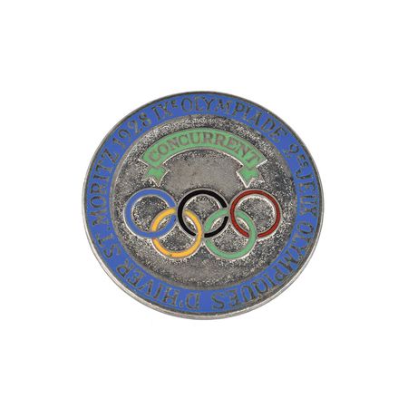 Lot #3027  St. Moritz 1928 Winter Olympics