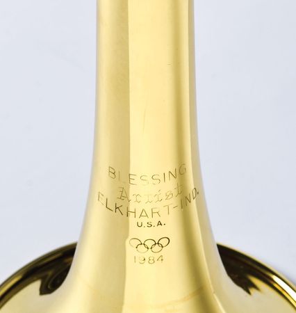 Lot #3108  Los Angeles 1984 Summer Olympics Trumpet - Image 4
