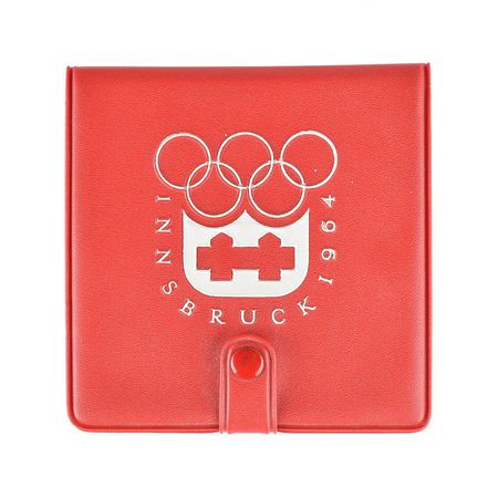 Lot #3068  Innsbruck 1964 Winter Olympics Bronze Participation Medal with Case - Image 3
