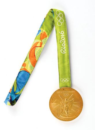 Lot #3150  Rio 2016 Summer Olympics Gold Winner's Medal with Case - Image 1