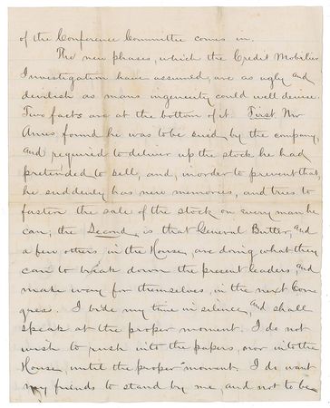Lot #58 James A. Garfield: On the 