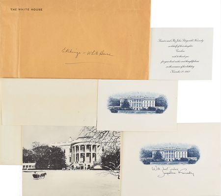 Lot #87 John and Jacqueline Kennedy Group Lot - Image 5
