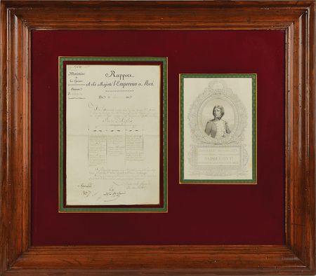 Lot #339 Napoleon Signed Document - Image 1