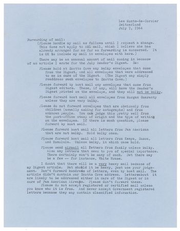 Lot #360 Charles Lindbergh Typed Letter Signed - Image 2