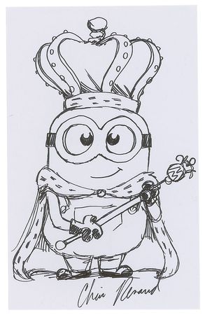 Lot #479 Chris Renaud Sketches - Image 1