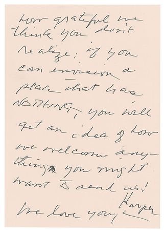 Lot #516 Harper Lee Handwritten Letter Signed - Image 2