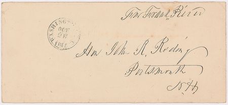 Lot #35 Franklin Pierce Handwritten Letter Signed - Image 4