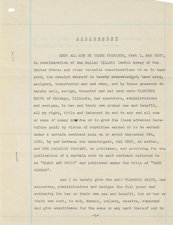 Lot #804 Mae West - Image 2