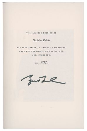 Lot #125 George W. Bush Book - Image 1
