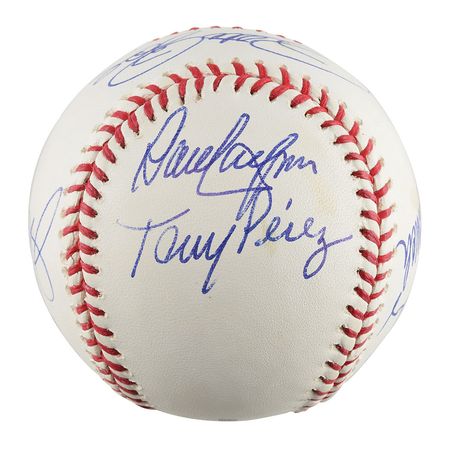 Lot #931 Cincinnati Reds: Big Red Machine Baseball - Image 3